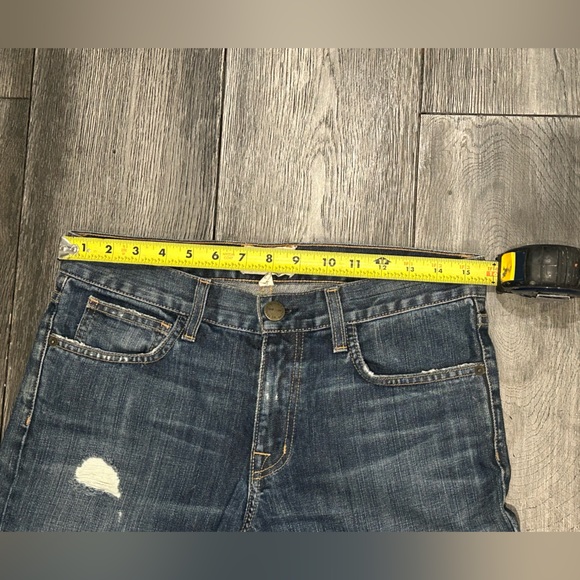 Current Elliott Loved Destroy Boyfriend Jeans - Picture 6 of 6